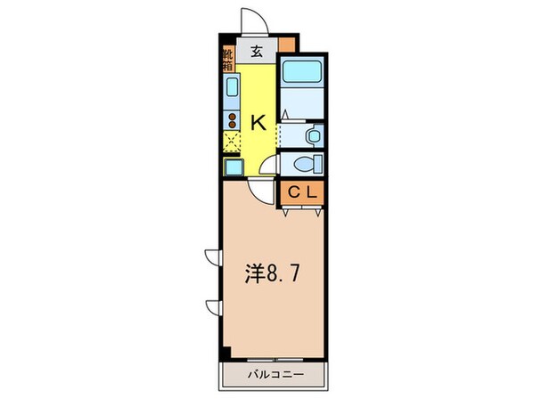 クオリティ夙川の物件間取画像